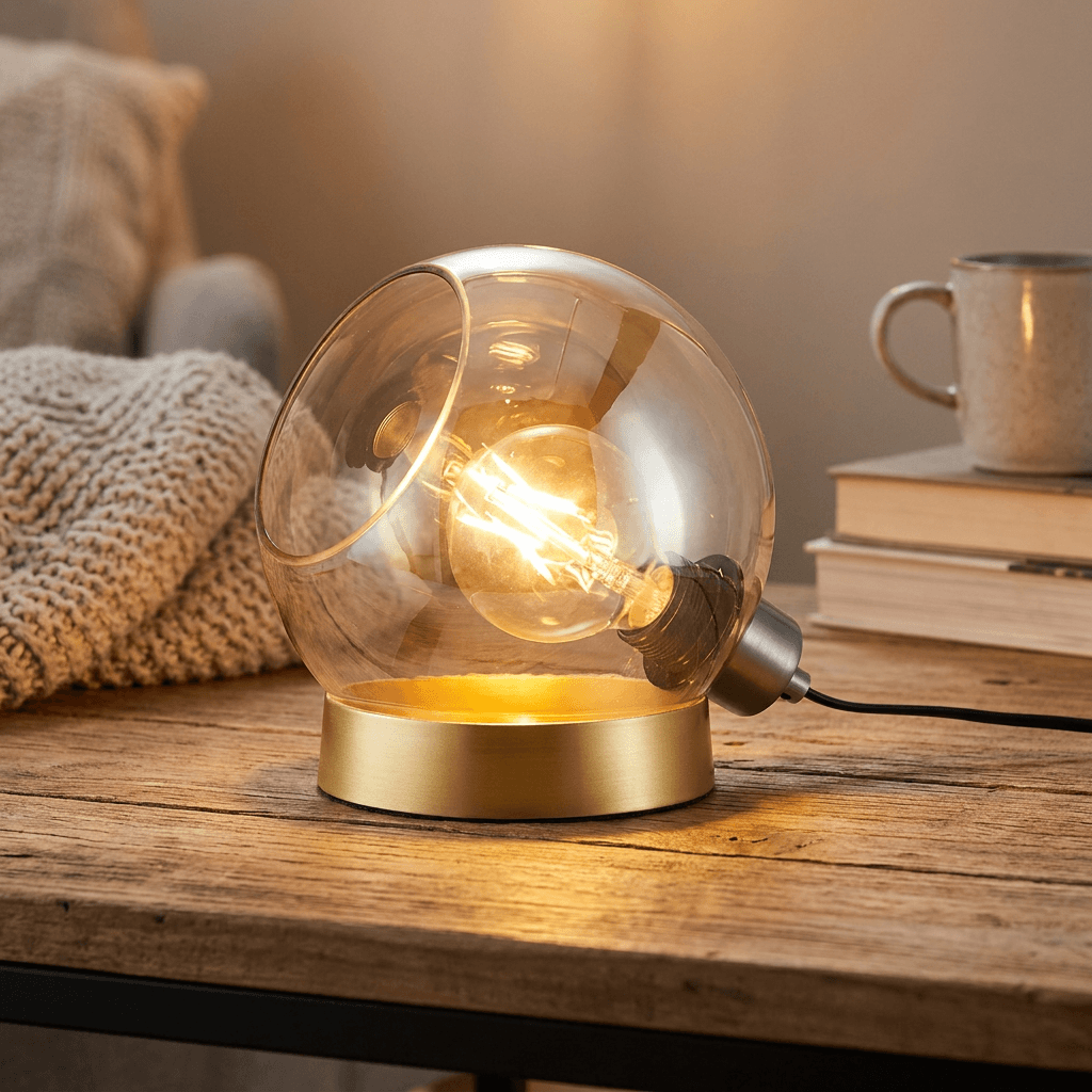 Nino Gemrany Toula Gold Table Lamp - Medium